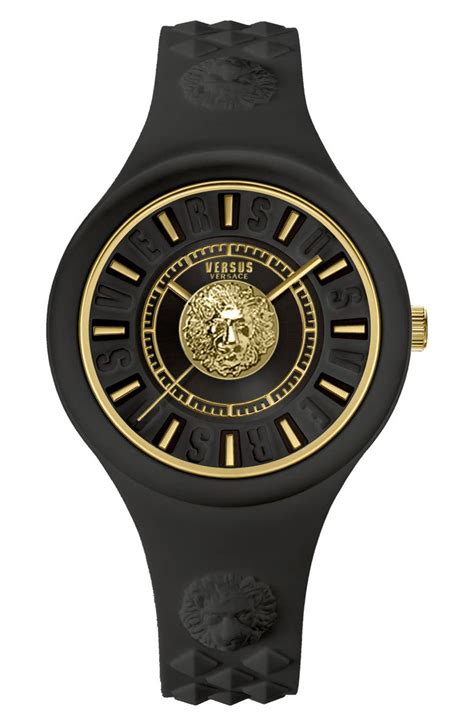 часы fire island versus versace|VERSUS Versace Versace Fire Island Lion Glitter Black Dial .